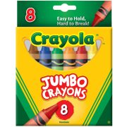 CRAYON CRAYOLA JUMBO CON 8