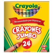 CRAYON CRAYOLA JUMBO CON 24
