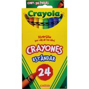 CRAYON CRAYOLA ESTANDAR CON 24