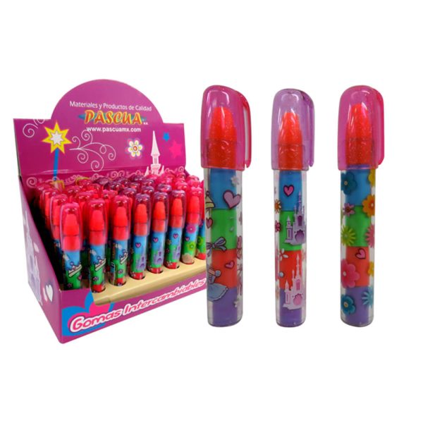 GOMA INTERCAMBIABLE CORAZONES Y ESTRELLA FUMICOLOR