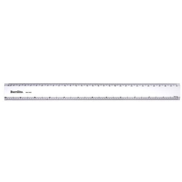 REGLA ALUMINIO 30CM GOBA