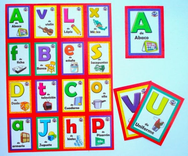 LOTERIA DE ABECEDARIOS